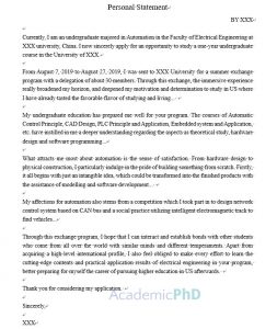 代写英文个人陈述personal statement的格式及范文 - Essay论文代写